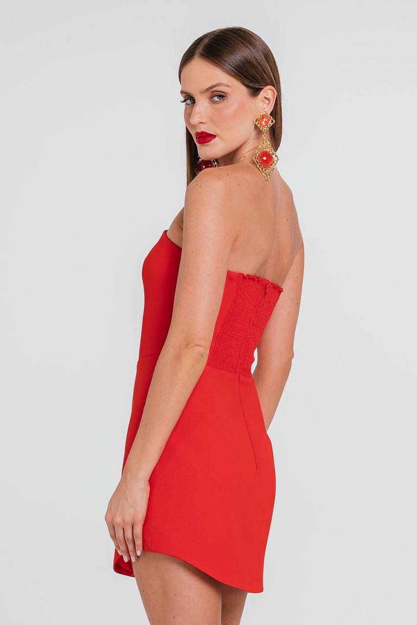 Vestido Raquel - Rouge