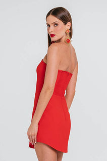 Vestido Raquel - Rouge