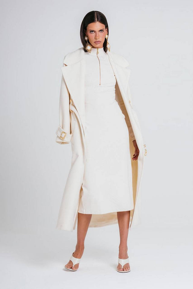 Vestido Brigite - Marfim