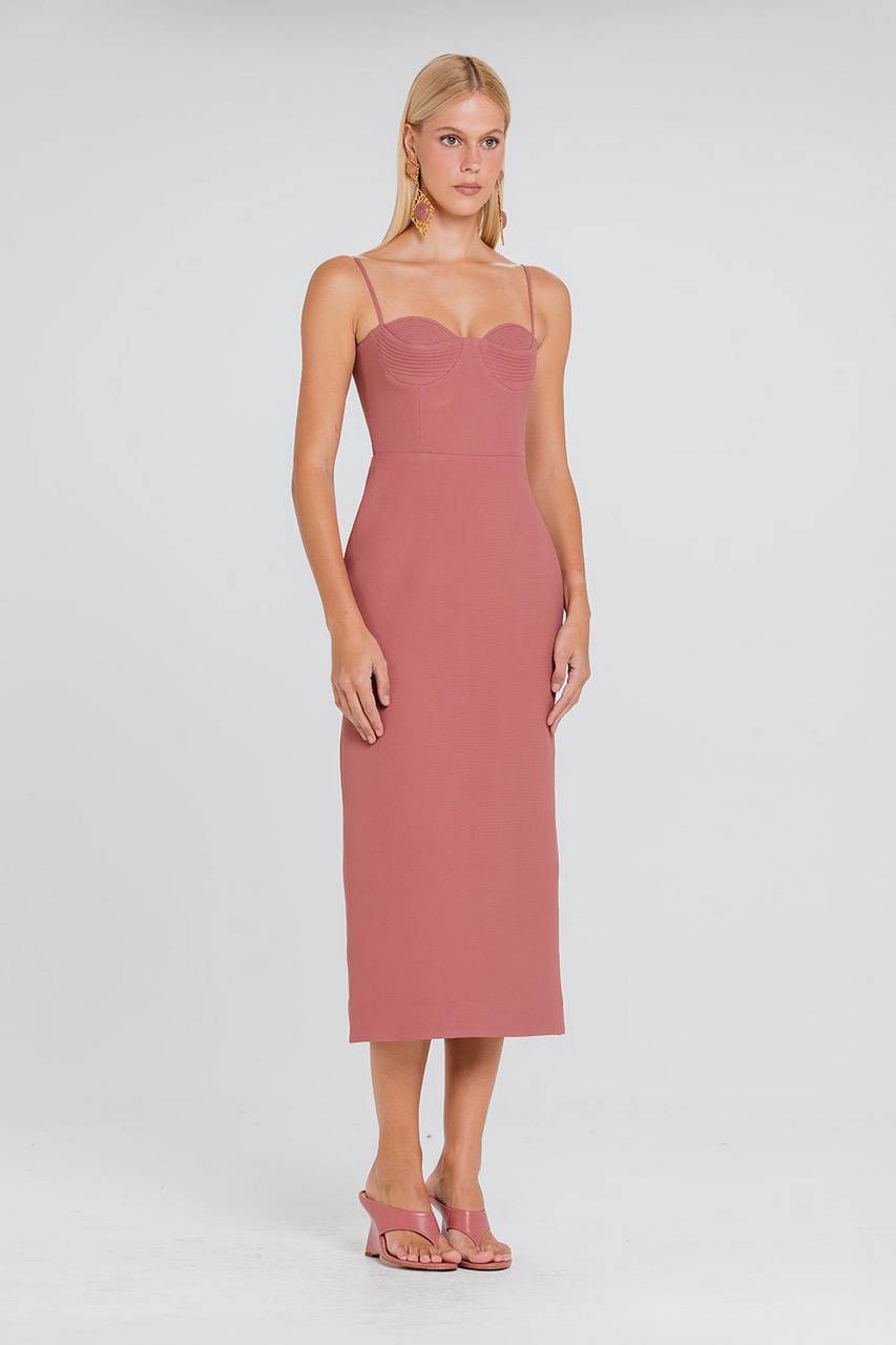 Vestido Iohara - Malva