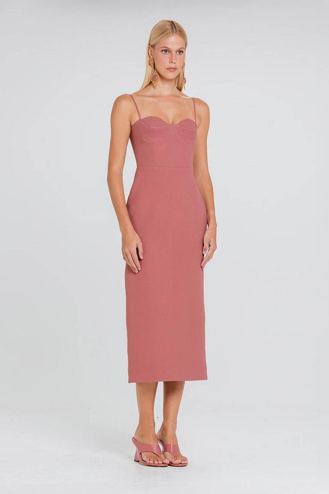 Vestido Iohara - Malva