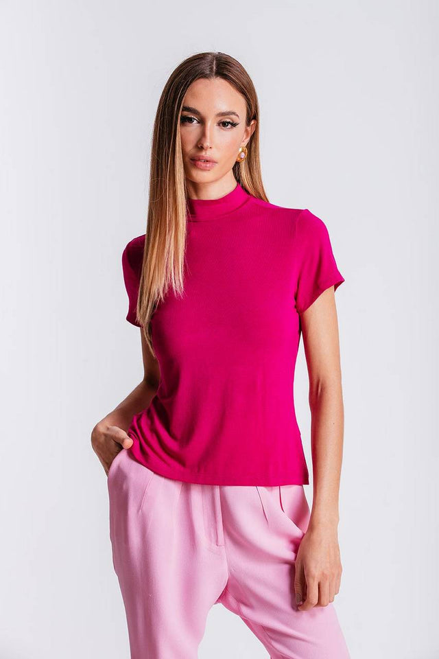 Blusa Vic - Carmin