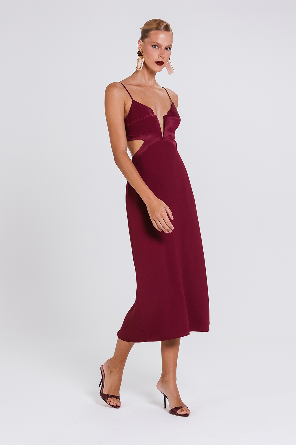 Vestido Meire - Cabernet