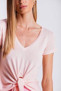 T-shirt Nó - Rosa Seco