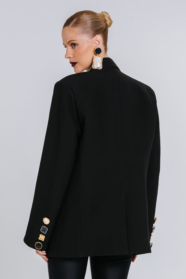 Blazer Rudge - Preto