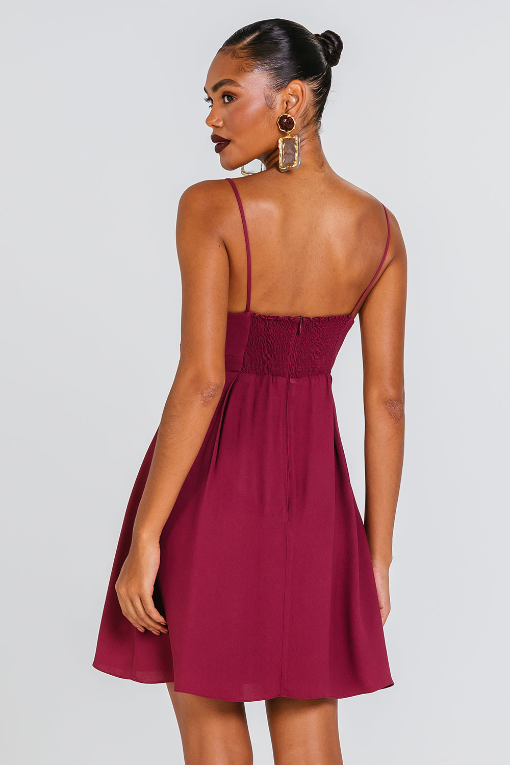 Vestido Evelin - Cabernet