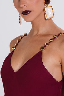 Vestido Ivete - Cabernet