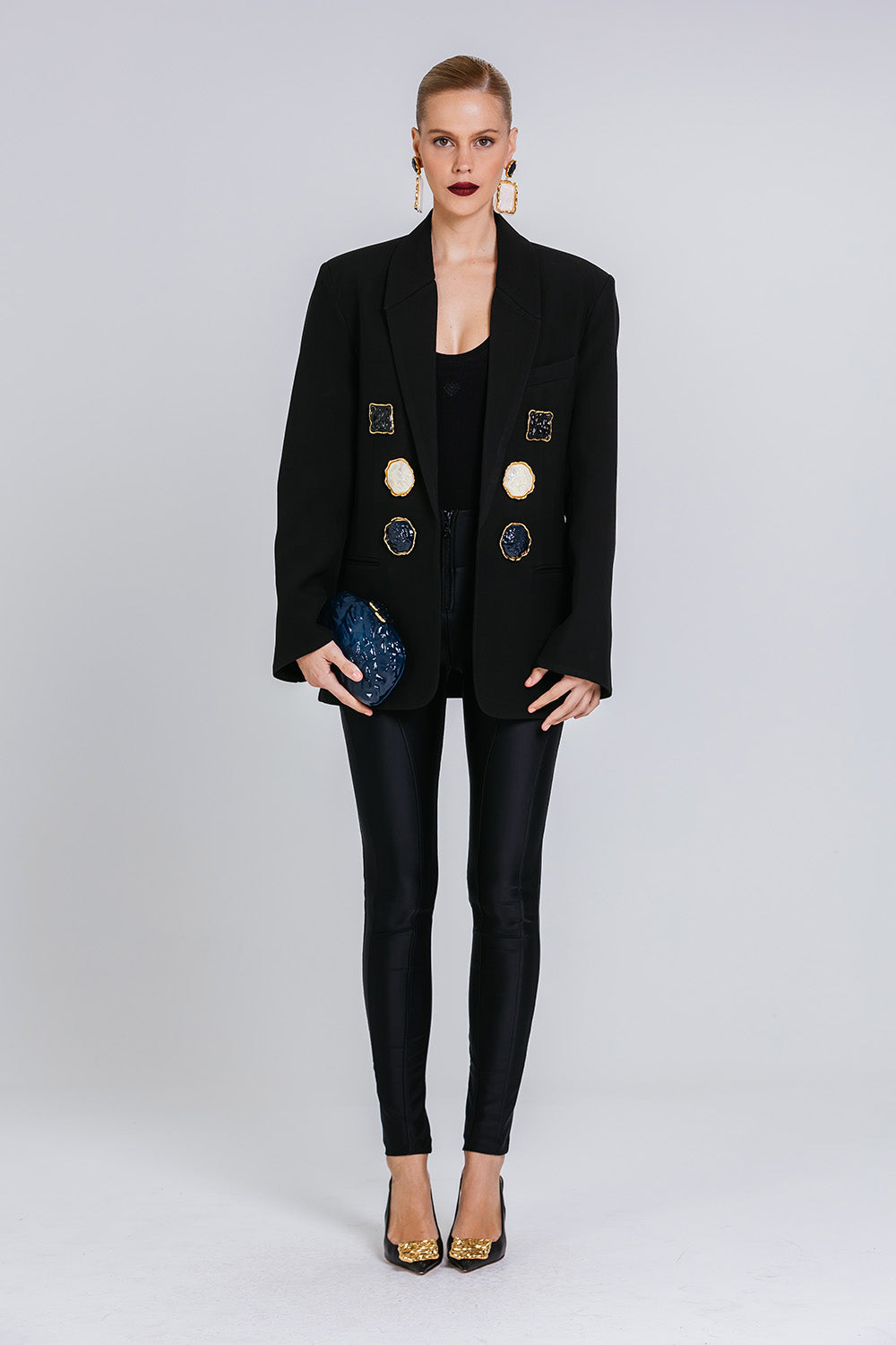 Blazer Rudge - Preto