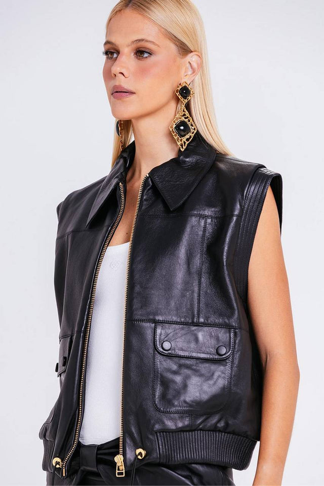 Colete Nina - Preto