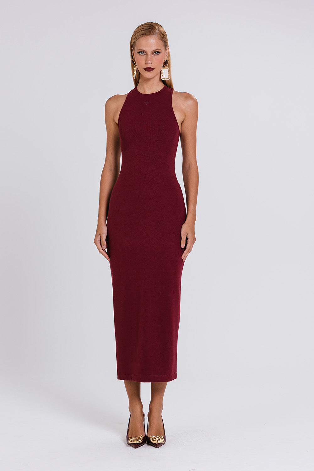 Vestido Angelina - Cabernet