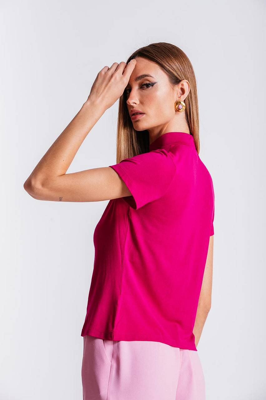 Blusa Vic - Carmin