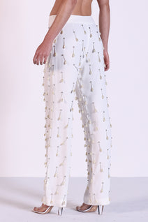 Calça Fan Fan - Off White