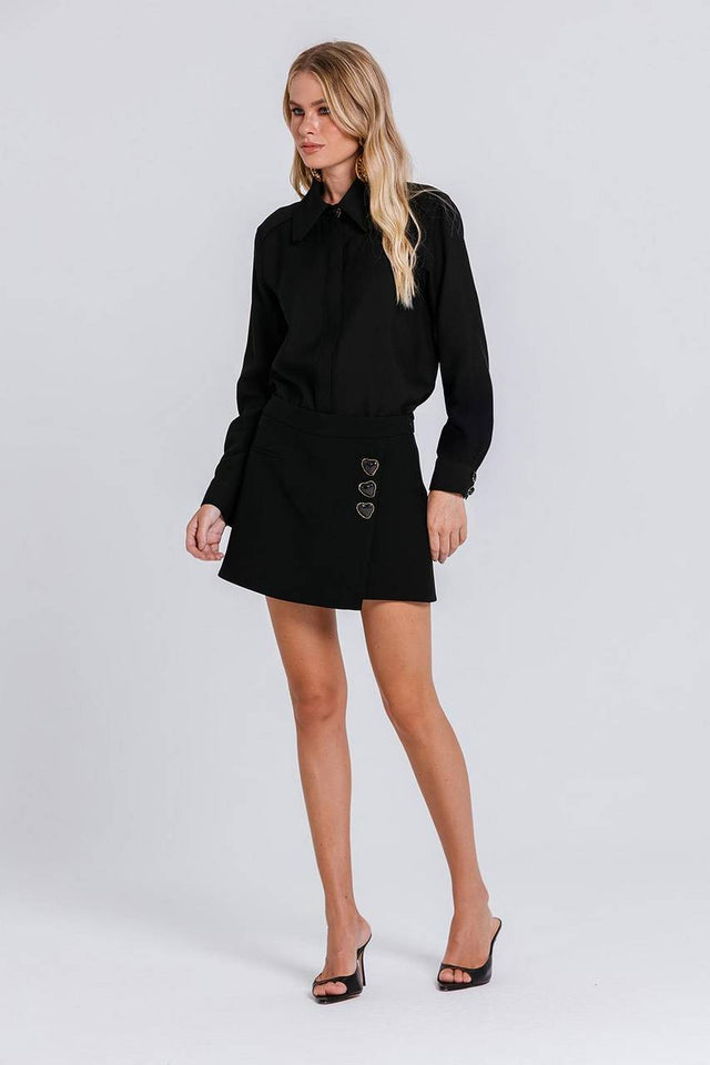 Camisa Isabela - Preto