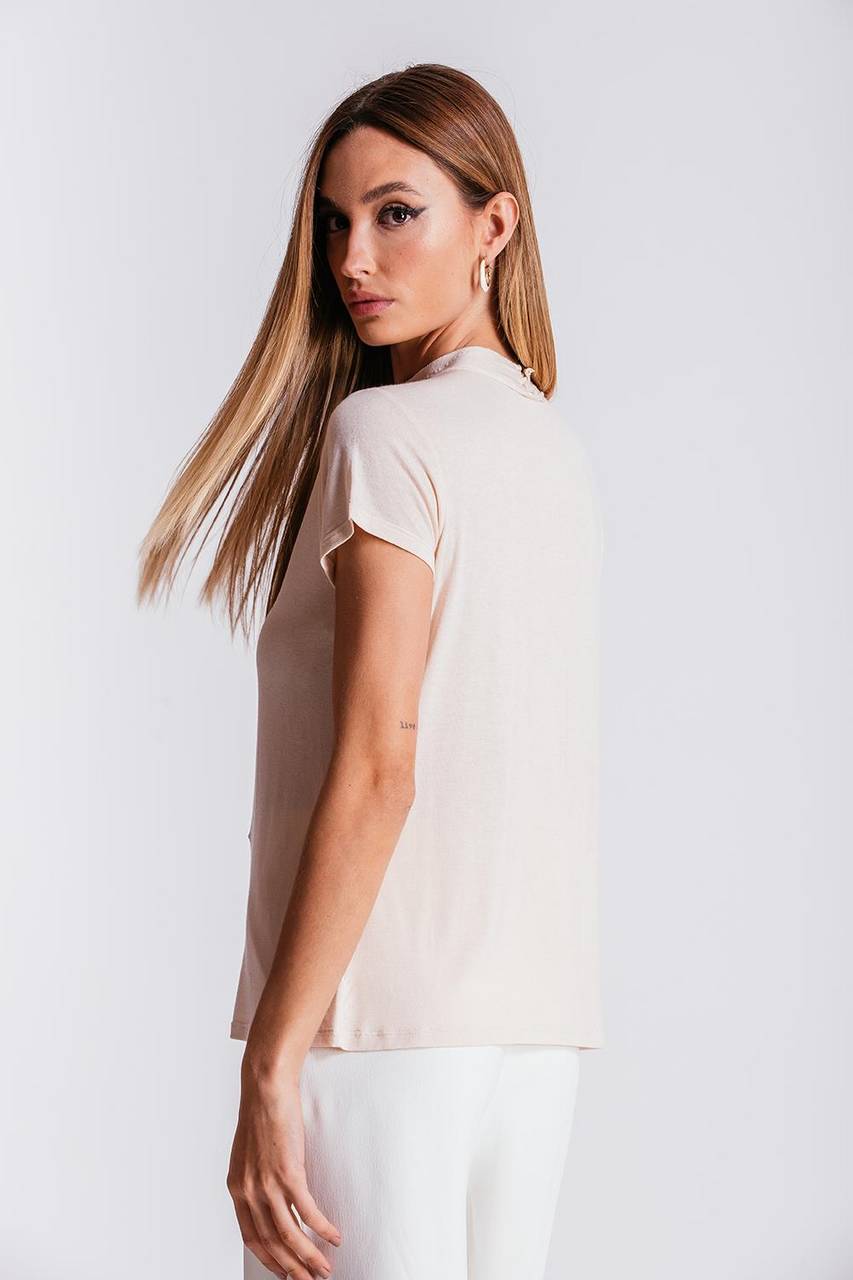 T-shirt Ana - Areia