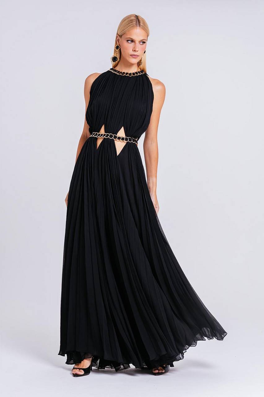 Vestido Selene - Preto