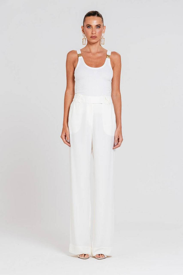 Calça Lisa - Vanilla