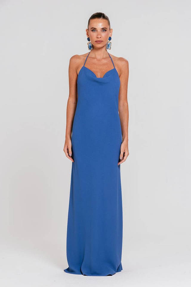 Vestido Glenda - Blues