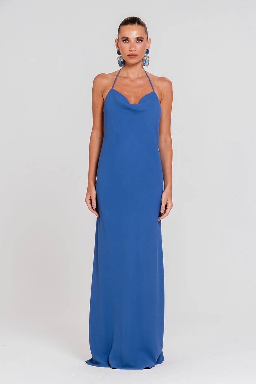 Vestido Glenda - Blues