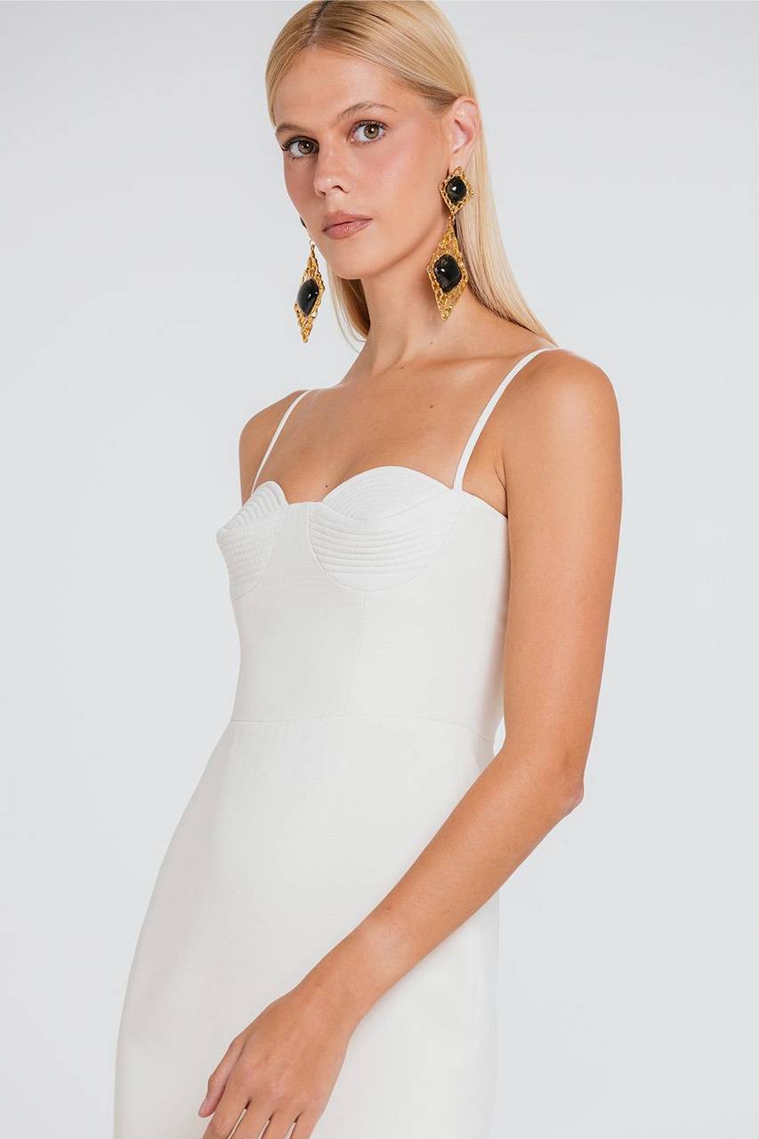 Vestido Iohara - Marfim