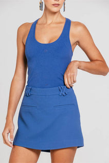 Short Saia Clara - Blues