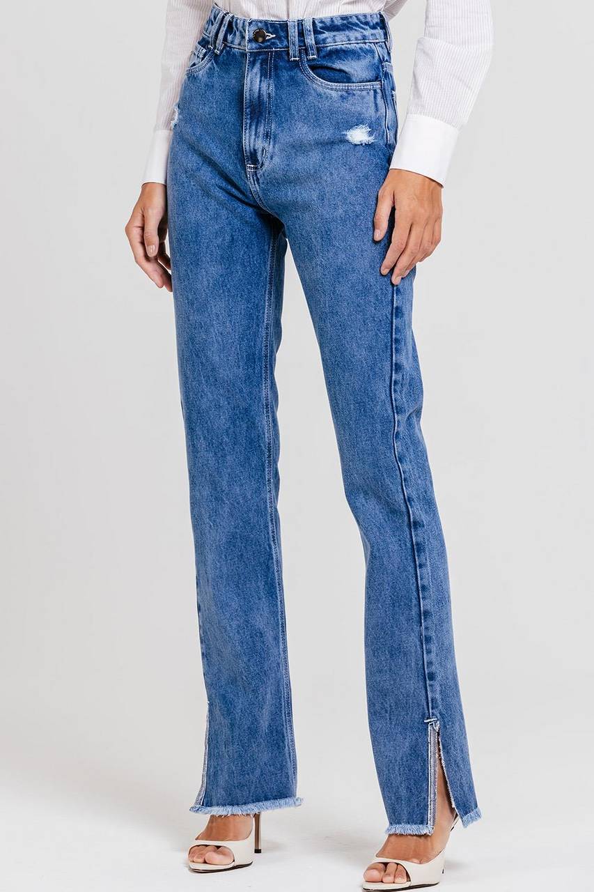 Calça Suzete - Jeans Medio