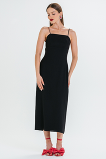 Vestido Leia - Preto