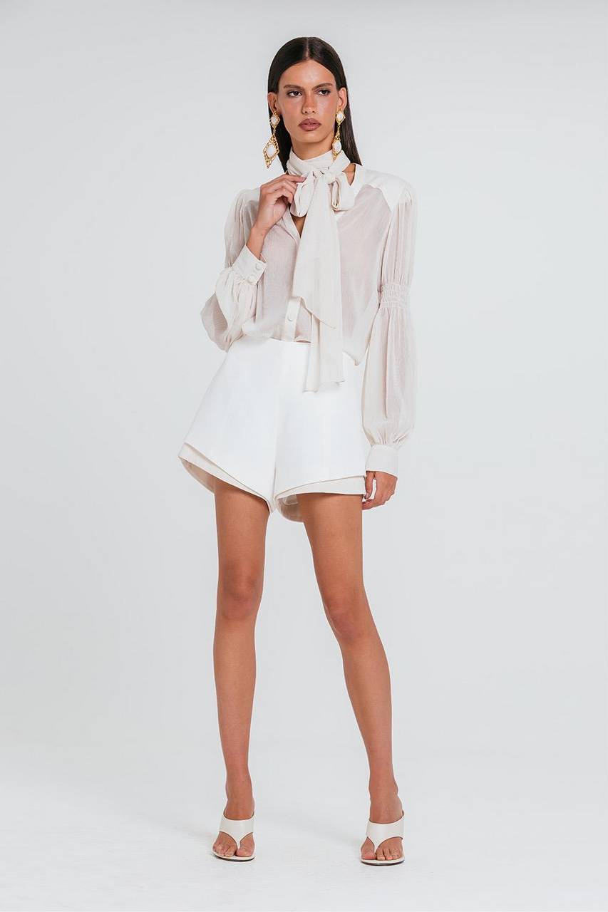 Camisa Suzana - Marfim