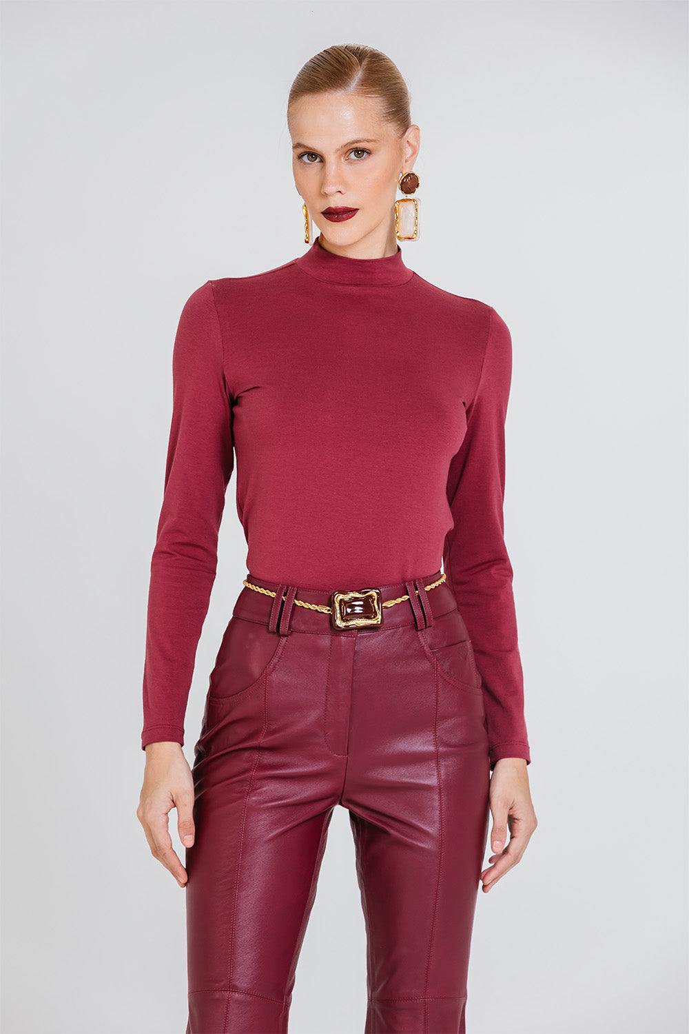 Blusa Enny - Cabernet