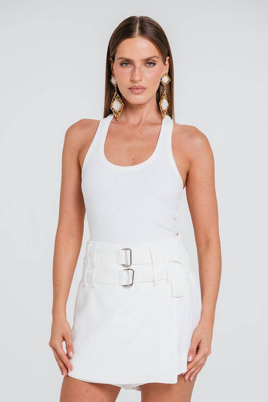 Short Saia Cali - Off White
