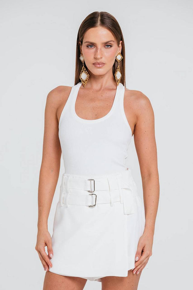 Short Saia Cali - Off White