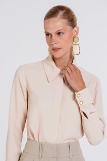 Camisa Cecilia - Latte