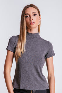 Blusa Vic - Chumbo