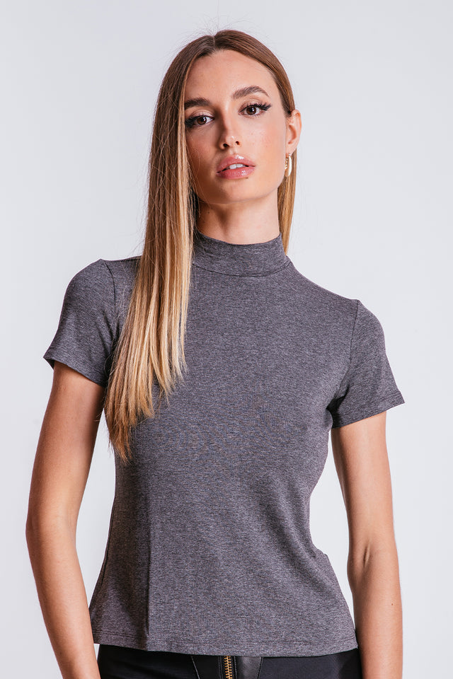 Blusa Vic - Chumbo