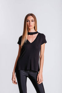 T-shirt Ana - Preto