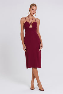 Vestido Nilza - Cabernet