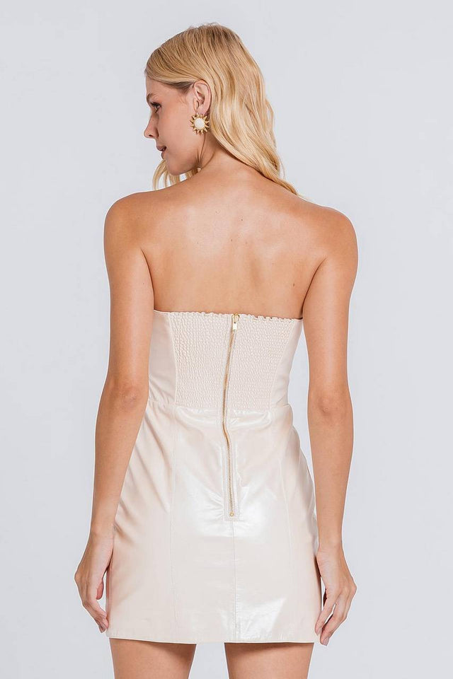 Vestido Lara - Areia