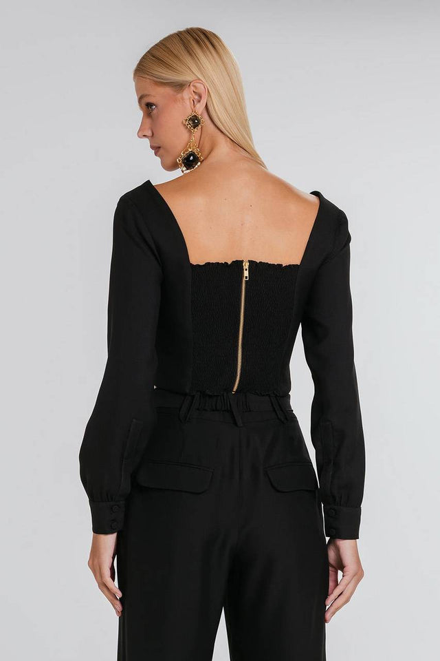 Blusa Beatrice - Preto