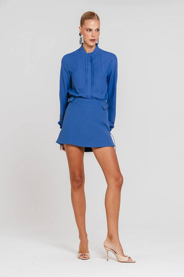 Camisa Michele - Blues