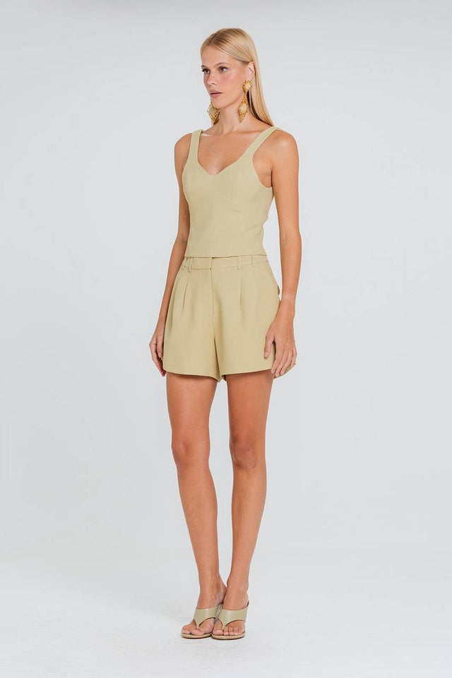 Top Cami - Sepia
