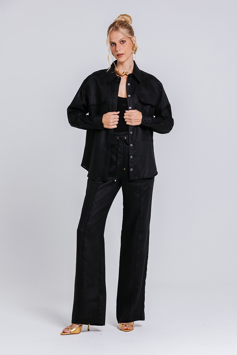 Camisa Ivy - Preto