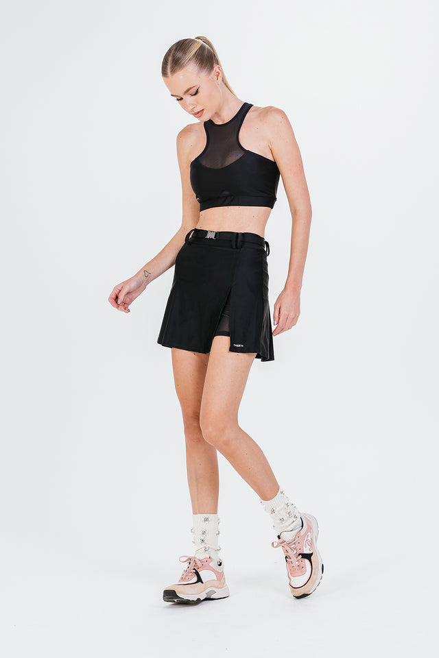 Short Saia Raquete - Preto