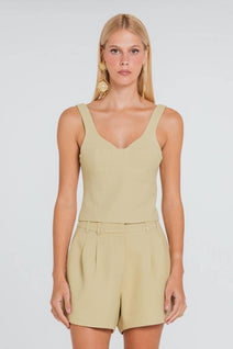 Top Cami - Sepia