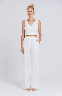 Calça Jeanne - Off White