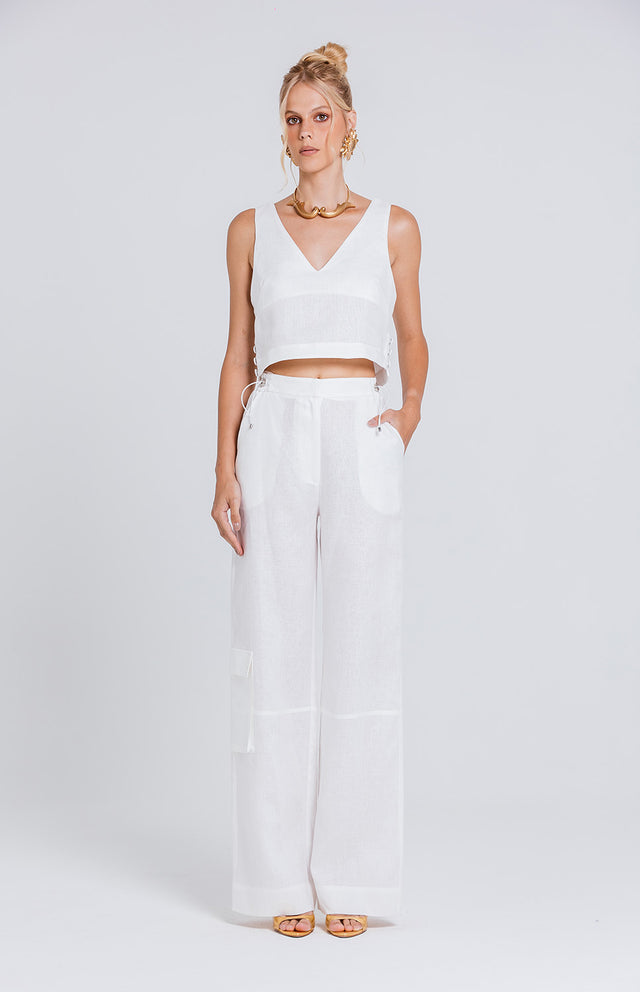 Calça Jeanne - Off White