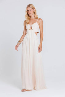 Vestido Cora - Areia