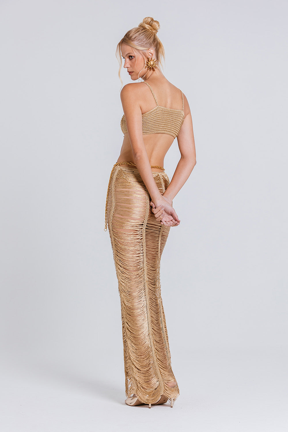 Vestido Natalia - Gold