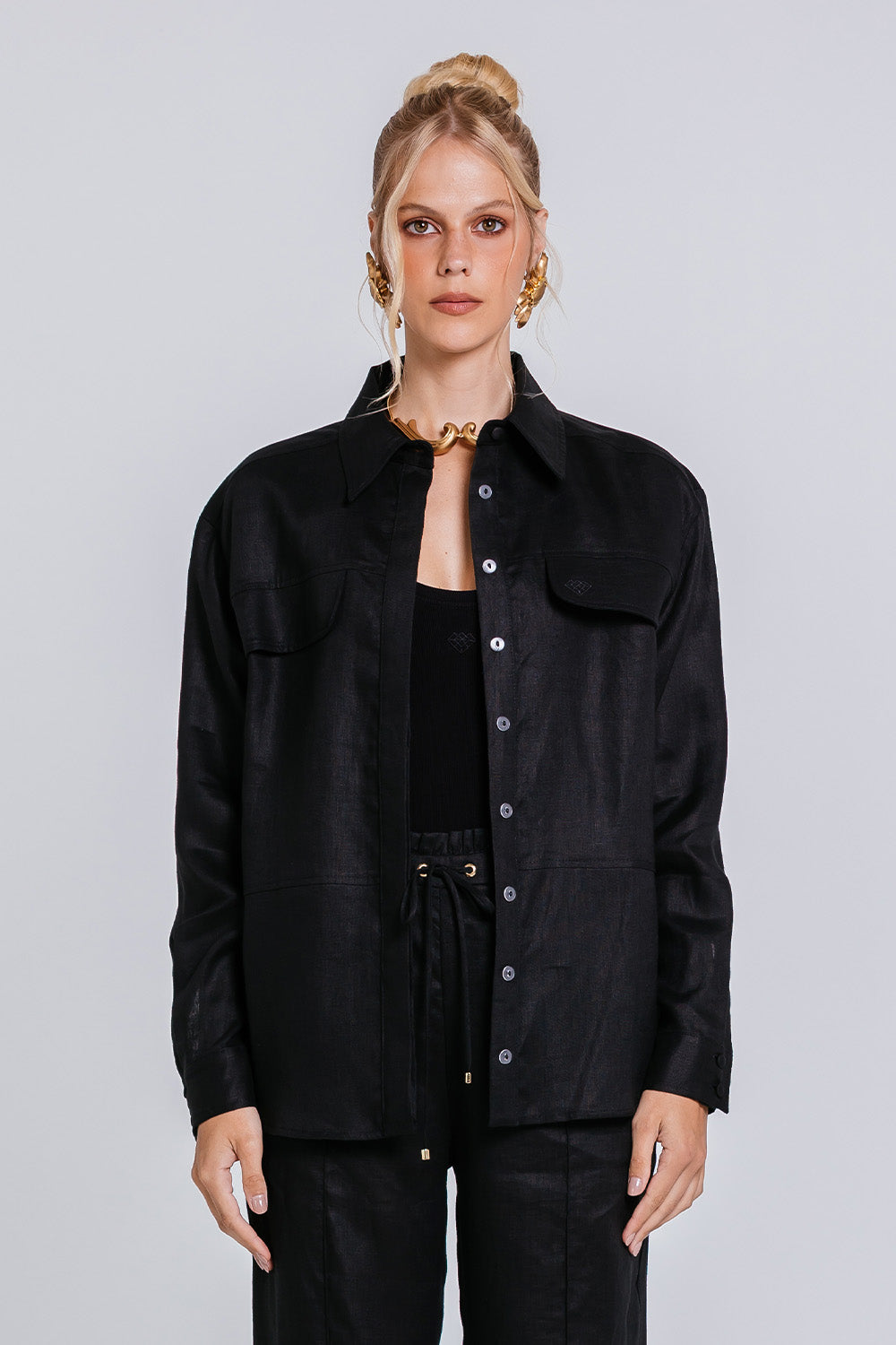 Camisa Ivy - Preto