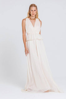 Vestido Medusa - Areia