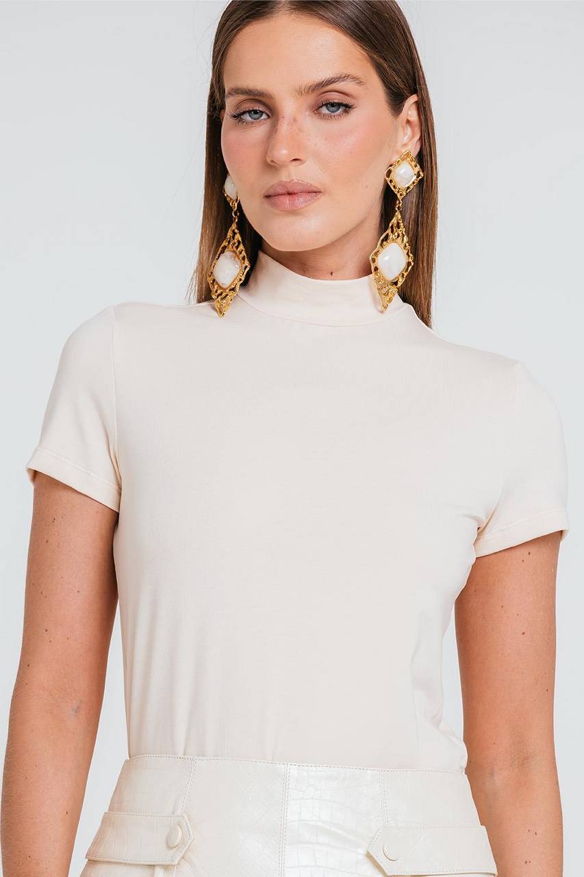 Blusa Vic - Marfim