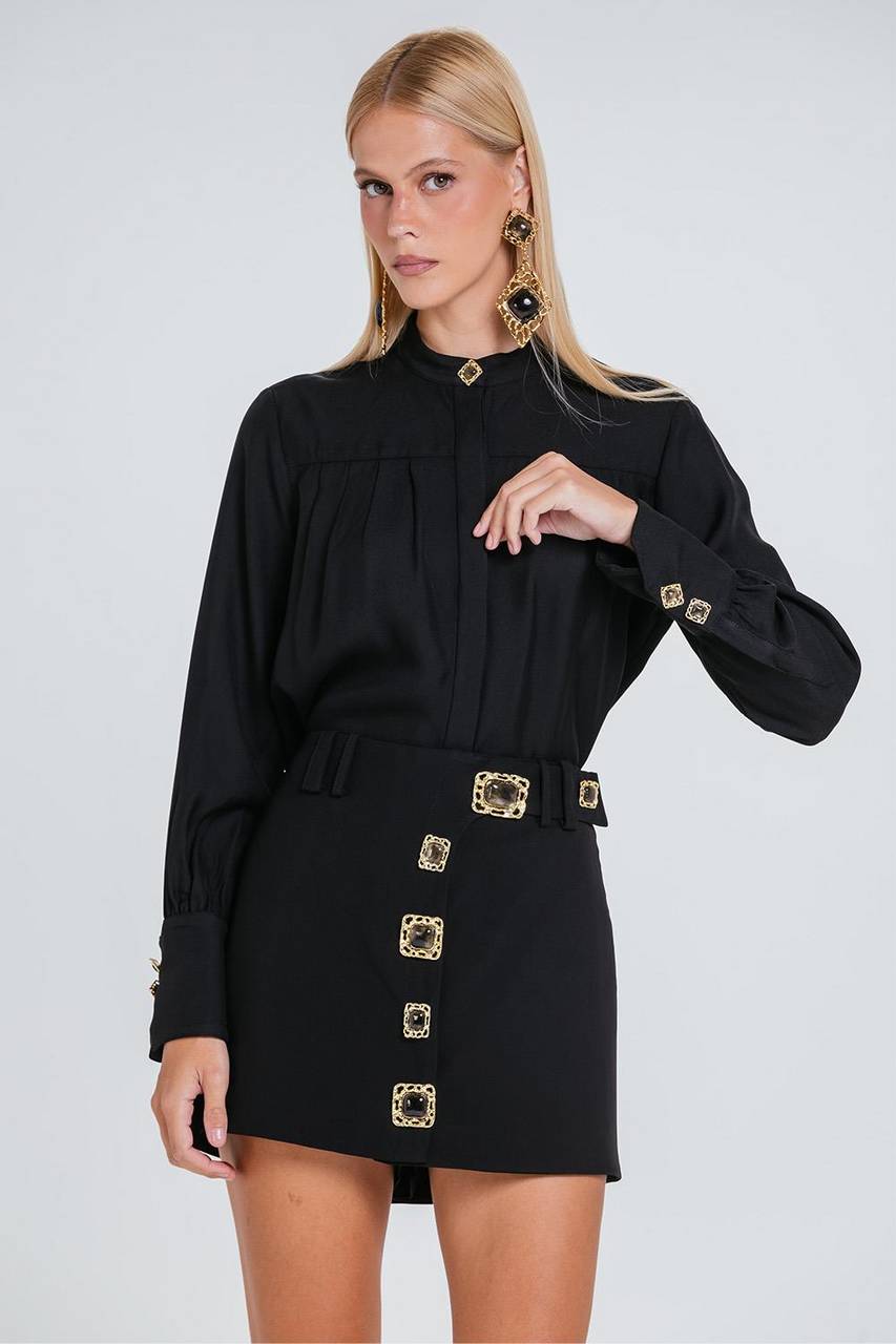 Camisa Duda - Preto